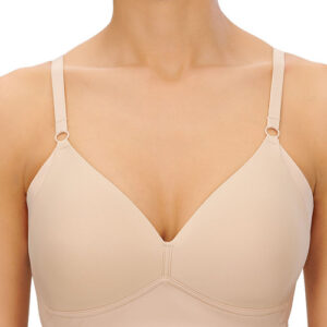 Lara Satin - Molded Cup Bra - Nude Masectomy Bra by Amoena Wire Free – Pink  Ribbon Boutique