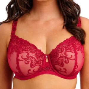 Portia Balconette Bra Red